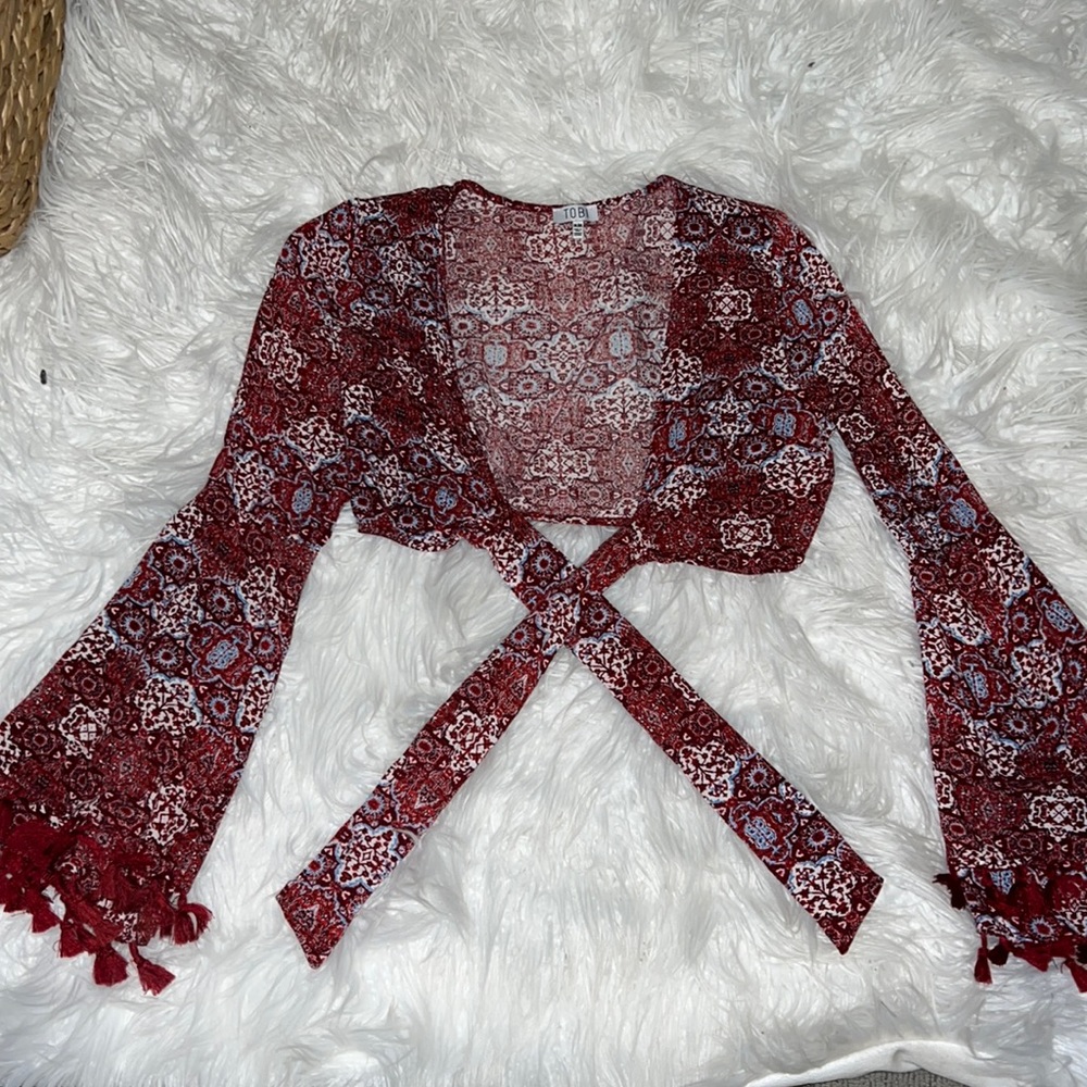 Long Sleeve Crop Top